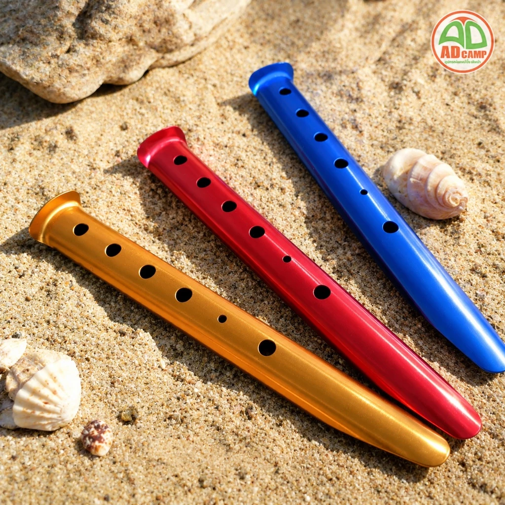 สมอบกทราย Sand Stakes อลูมิเนียม สำหรับกางเต็นท์ thumbnail 5