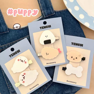 Cute 515 กิ๊บติดผม กิ๊บหนีบผมอุ๋งๆน่ารัก 2 ชิ้น/แพ็ค