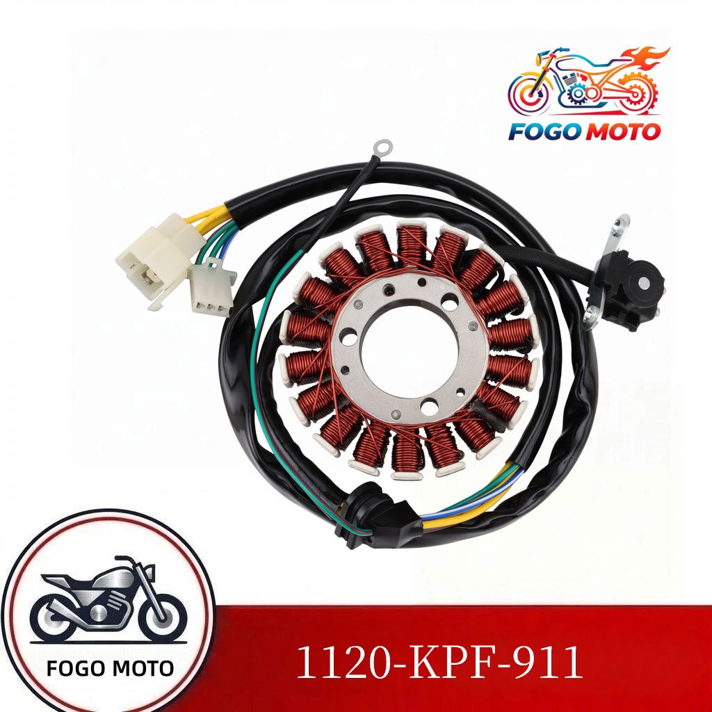 Motorcycle Generator Stator Coil Compatible With 1120-KPF-911 CBF250 CBF 250 2004 2009 CBX250 CBX 25