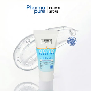 PharmaPure Acne Cleanser 50g. เจลทำความสะอาดผิวหน้า ให้ผิวหน้าสะอาดไร้สิว พร้อมดูแลผิวอย่างอ่อนโยน