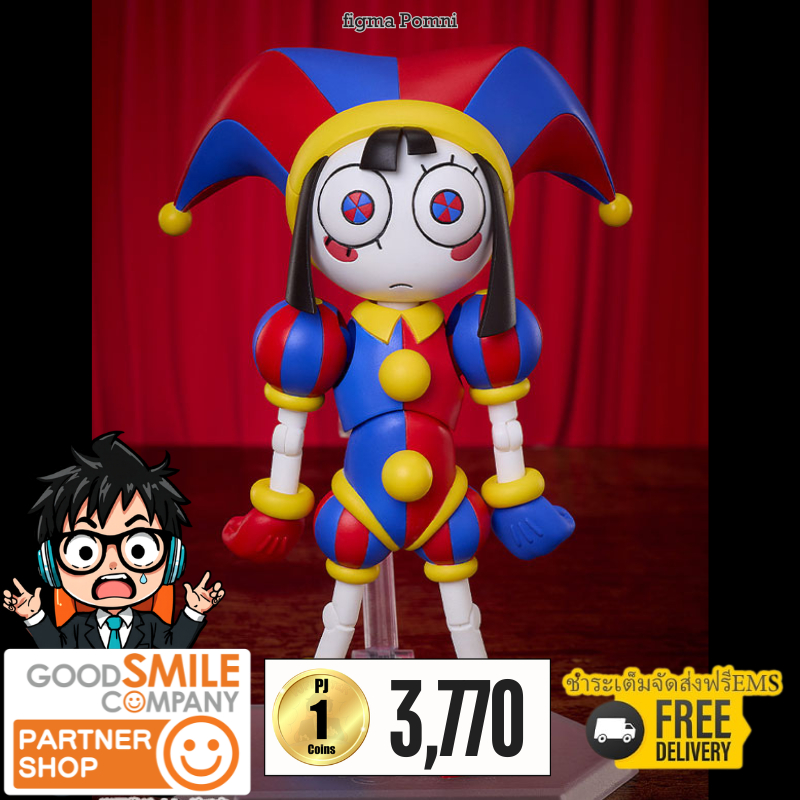 (วางขาย 01/2027) figma Pomni + ส่งทันทีกรอบรูปสะสมลาย figma Pomni