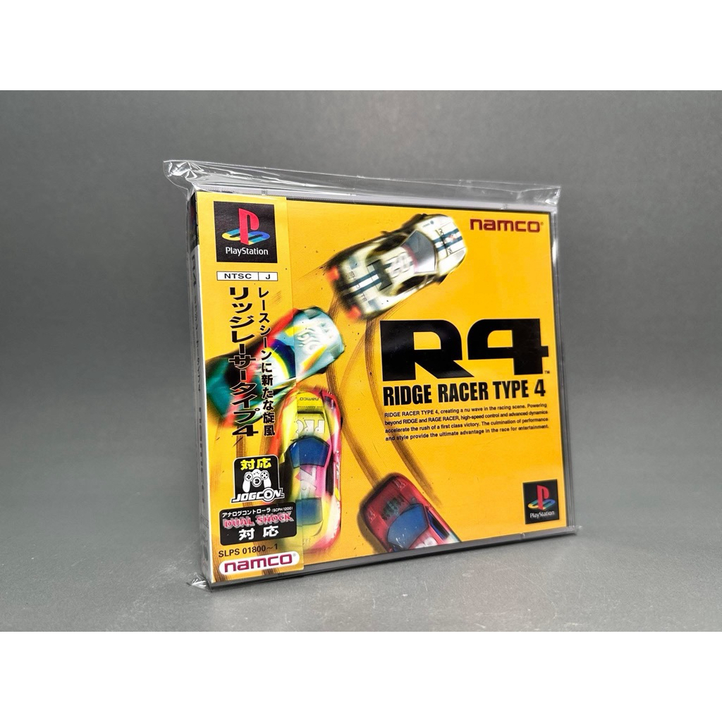 (1) แผ่นแท้ PlayStation (japan)(ps1)  R4: Ridge Racer Type 4