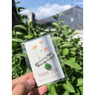 [พร้อมส่ง‼️] เข็มกลัดคนท้อง ใบคัฟเวอร์ ขนาด 3.8 มิล