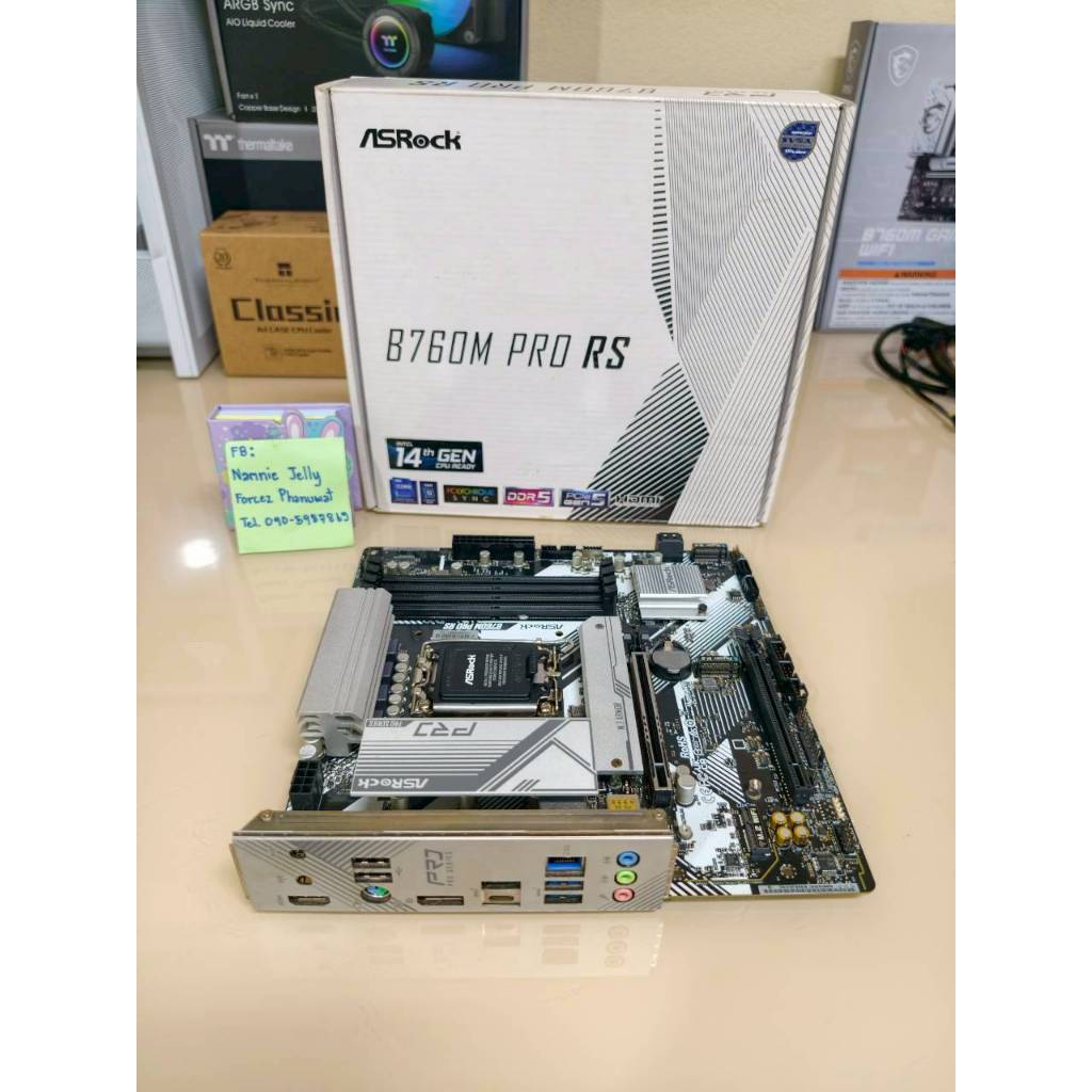 เมนบอร์ด ASROCK B760 PRO RS SOCKET 1700 DDR5
