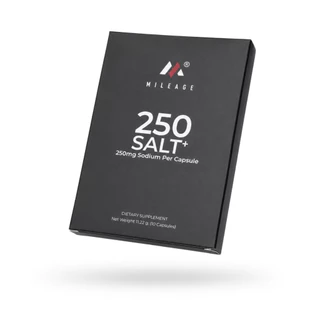 250SALT+ Mileage Ultra electrolyte capsules เกลือแร่แคปซูล สำหรับเล่นกีฬา