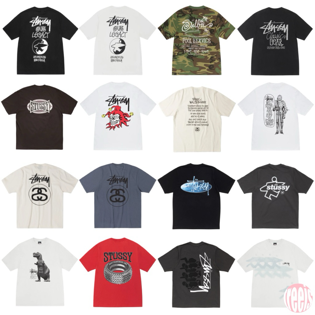 [ลด 20% ทักแชท] เสื้อยืด Stussy Tee US🇺🇸 (ของแท้พร้อมส่ง)