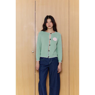 Growe Cardigan [Pre-Order สี Pistachio S,M & Pink M จัดส่ง20สค]