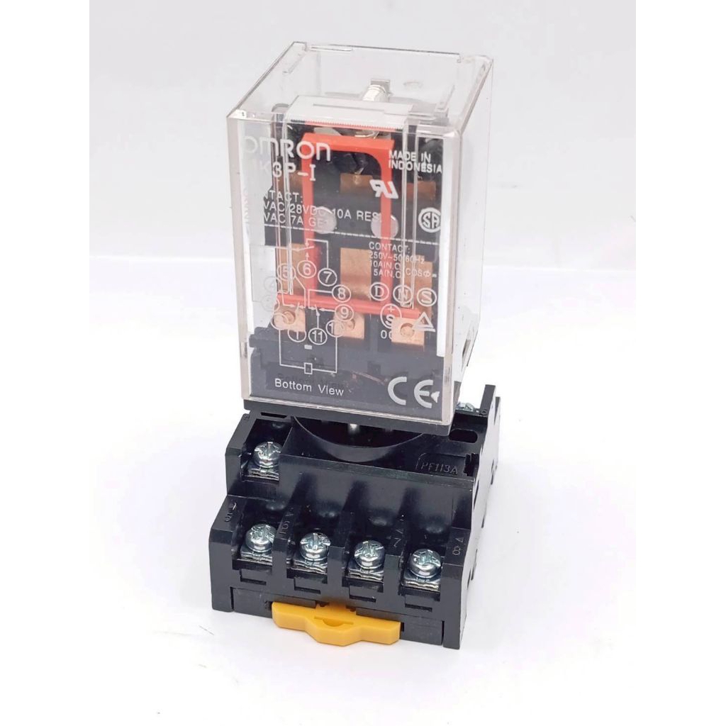 สินค้ามีพร้อมส่งถูกกว่าที่อื่น แท้ทนทาน  MK3. 110VDCรีเลย์ MK3P-I 110VDC 11 ขา RELAY รุ่น MK3P-I สิน