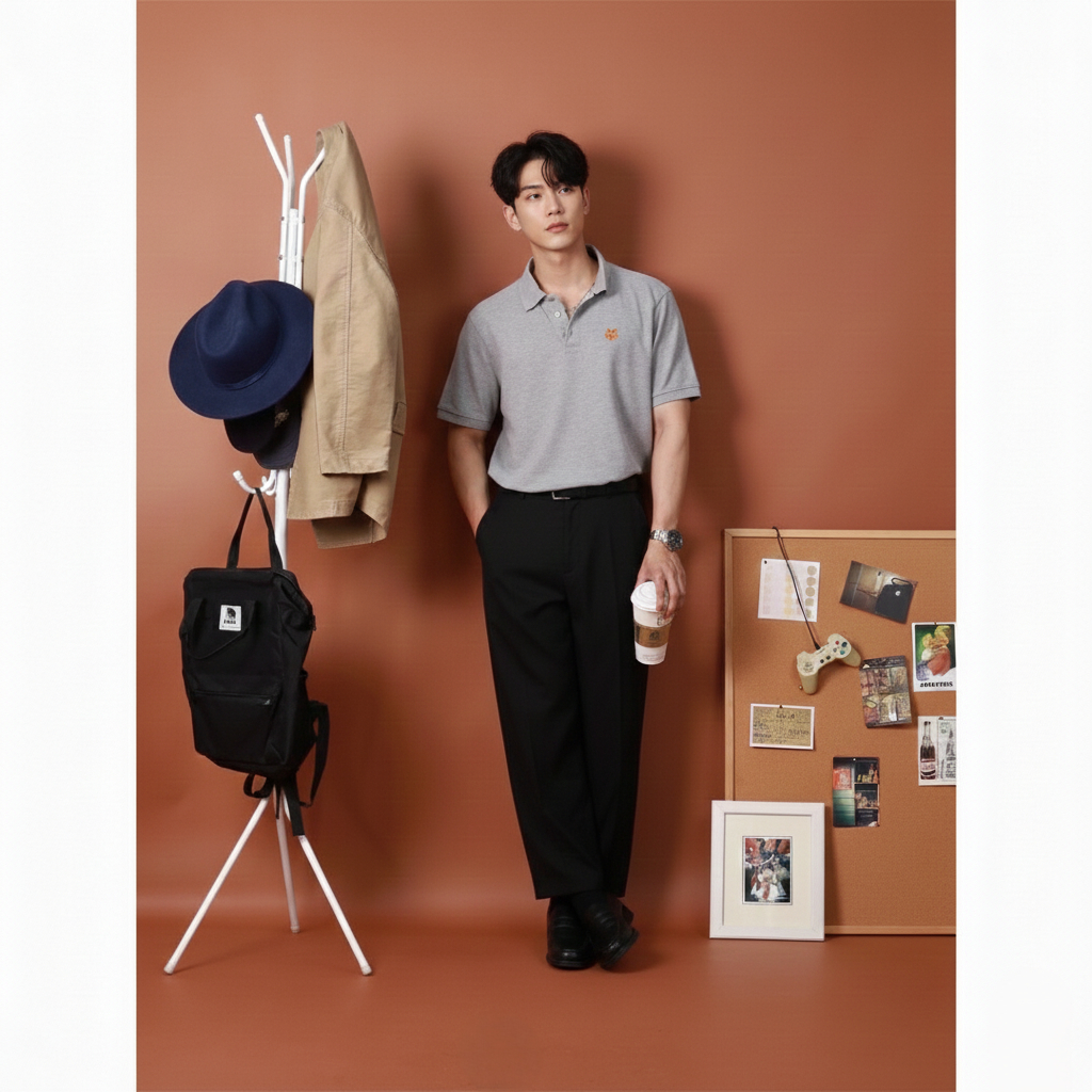 เสื้อโปโล Polo KENZO ของแท้ 100% สภาพใหม่ Premium [KENZO XL 23/29] | MOPOKO