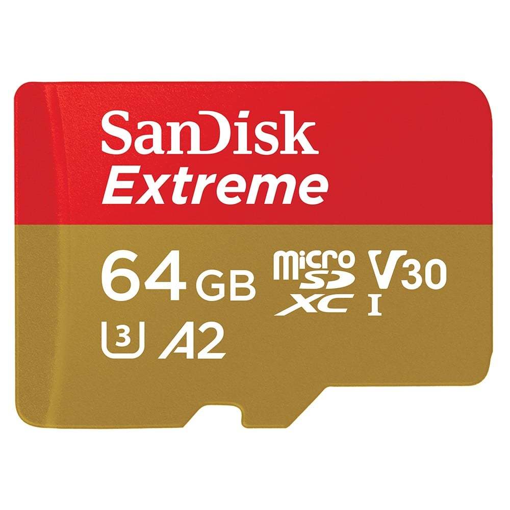SD Card Sandisk microSDXC Card Extreme 64 Gb