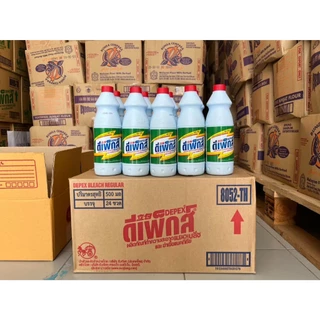 น้ำยาซักผ้าขาว Depex ไฮเตอร์มาเลย์ 500ml ยกลัง24ขวด