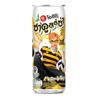 [ส่ง กทม. ปริมณฑล จังหวัดหลักอื่นๆ] Oishi Chakulza โออิชิ ชาคูลล์ซ่า ชาเขียวโซดารสน้ำผึ้งมะนาว 320มล. 24 กระป๋อง