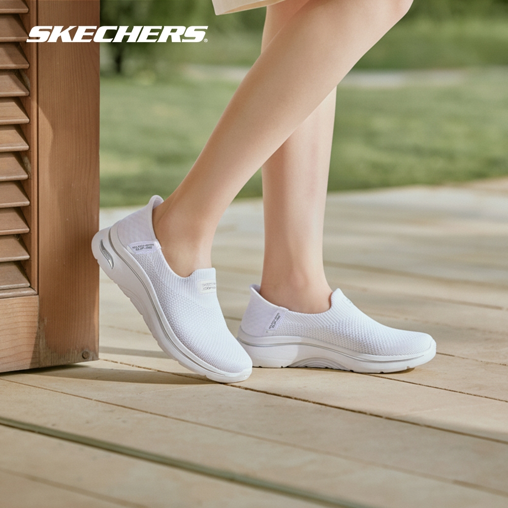 Skechers สเก็ตเชอร์ส รองเท้าผู้หญิง Women GOwalk Arch Fit 2.0 GOwalk Shoes - 125310-WHT (latest)