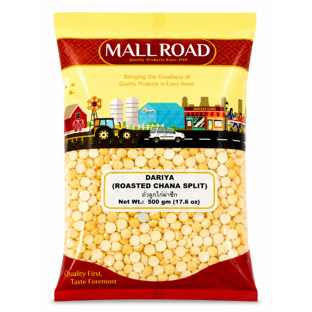 MALL ROAD - DARIYA (ROASTED CHANA SPLIT) 500G