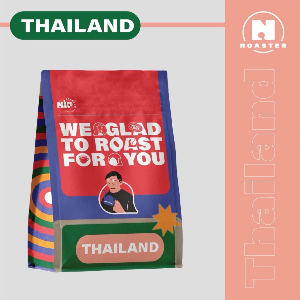 [NiP COFFEE] เมล็ดกาแฟไทย มีหลายขนาดให้เลือก (150g และ 250g)