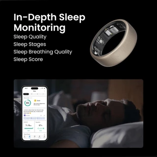 Amazfit Helio Ring แหวนติดตามสุขภาพระดับโปร วัดการนอน HRV Readiness กันน้ำ 10ATM