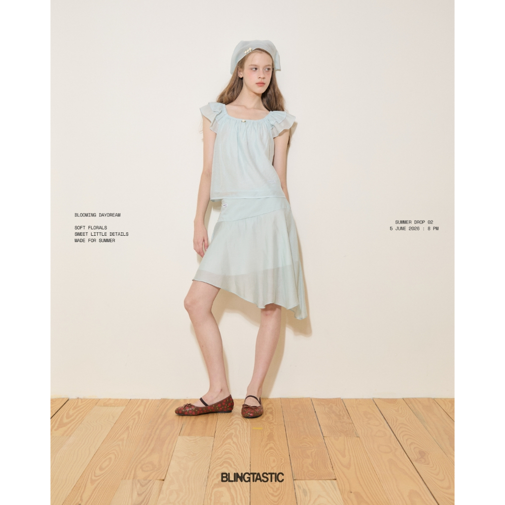 Blingtastic Rosie Ruffle Blouse : Pre-order