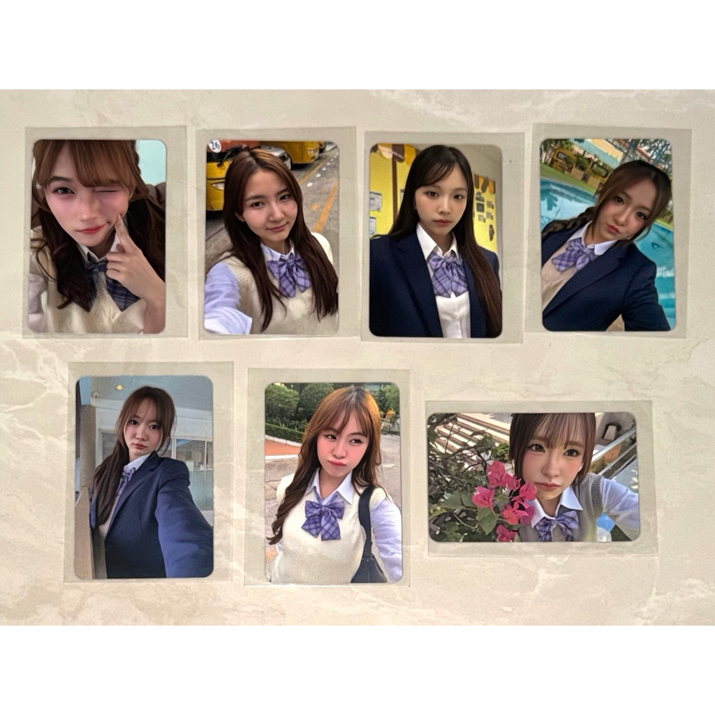 BNK48  Selfie card จากงาน fanmeet รุ่น 5 มี 10 เมมเบอร์ มีเก็บเงินปลายทาง