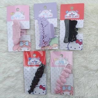 ที่หนีบผม กิ๊บหนีบผม คิตตี้ sanrio เหมาะสำหรับครึ่งหัว ผมไม่หนา ของแท้จากญี่ปุ่น ของใช้ ซานริโอ้