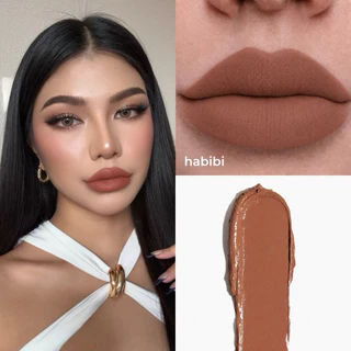 BRIANNA matte (บริอันน่า) เนื้อแมทสีนู้ดทาแล้วเป็นตัวแม่! เนื้อเบาสบายไม่แห้ง ติดทน80%