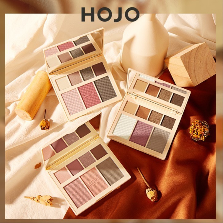 พร้อมส่งจ้า อายแชโดว์ Hojo เฉดดิ้ง ไฮไลท์ บลัชออน บรอนเซอร์ คอนทัวร์ เนื้อเนียนละเอียด สีสวย No.8079