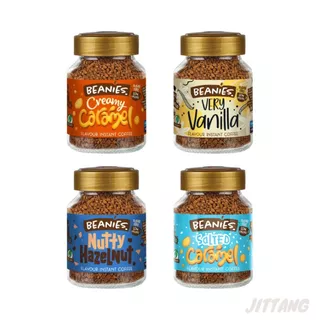กาแฟฟรีซดราย Beanies instant coffee Net 50 g มีให้เลือกกว่า 40 กลิ่น (อ่านรายเอียดด้วยนะ) จากอังกฤษ