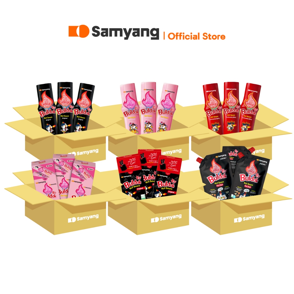 [ซอสยกลัง] Samyang Buldak Hot Sauce ซัมยัง บูลดัก ฮอต ซอส (ซอสสไตล์เกาหลี) เลือกรสชาติ