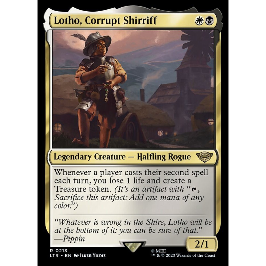 [The Lord of the Rings: Tales of Middle-earth] - (LTR) - (R) - [Lotho, Corrupt Shirriff] - [2023]