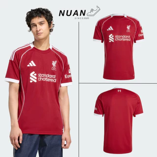 🔥ลดเพิ่ม 20% ทักแชท🔥เสื้อฟุตบอล ลิเวอร์พูล ชุดเหย้า ชุดเยือน Adidas Football Liverpool 25/26 “ JV6423 JV6487 ” ของเเท้