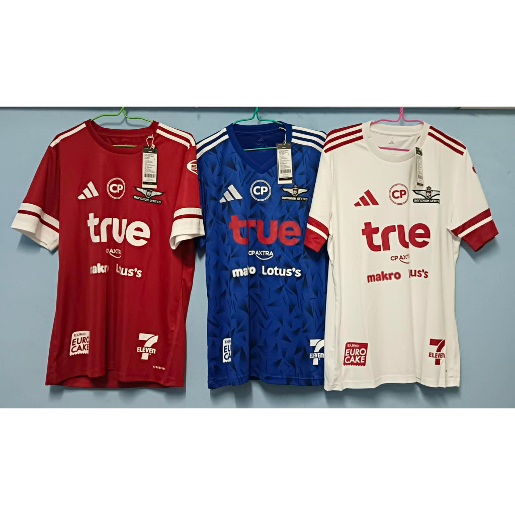 ของแท้ เสื้อฟุตบอล สโมสร แบงคอกยูในเต็ด BANGKOK UNITED  ACL TPL 2025-26