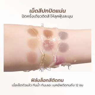 【ความงามทันที】 มาสคาร่าเจลสำหรับคิ้วเนื้อแมทกำมะหยี่ JMCY บลัชออนเนื้อลิควิดนี้ติดทนนาน เม็ดสีแน่น และให้ลุคแมตต์
