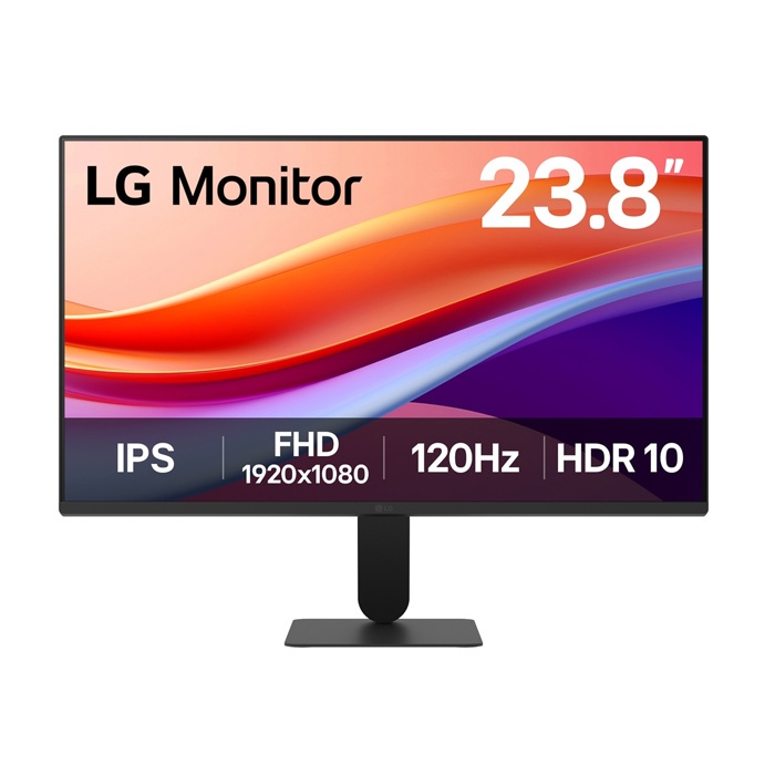 LG Monitor LG 24U411B-B 24inch FHD IPS sRGB 99% 120Hz จอมอนิเตอร์ 24นิ้ว ดีไซน์ไร้ขอบ 4 ด้าน HDR 10 