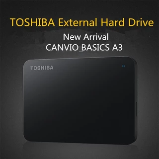 Toshiba External Harddisk 4TB/2TB/1TB ฮาร์ดดิสก์แบบพกพา HDD 2.5" USB3.0 Highspeed ที่เก็บข้อมูลแบบพกพา External Harddisk