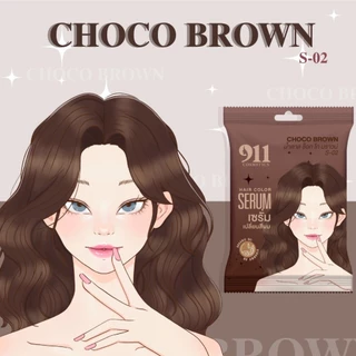 สูตรสี CHOKKY MILK เซรั่มเปลี่ยนสีผม