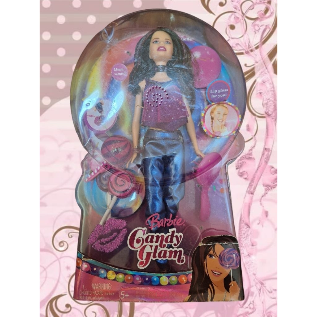 ตุ๊กตาบาร์บี้ Barbie Candy Glam Raquelle 2008 𐙚˙✧˖°