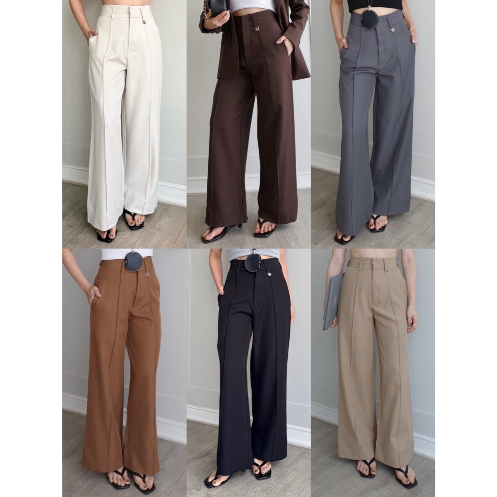 THESUNCO - MILANO TROUSERS ใส่คู่กับ MILANO BLAZER