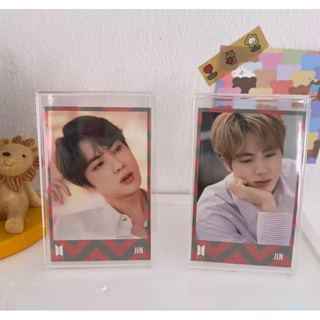 🔥ป้ายสอดอะคริลิคใส่รูปโพราลอย2×3นิ้ว แนวตั้ง ป้ายใส่กระดาษ ใส่การ์ด