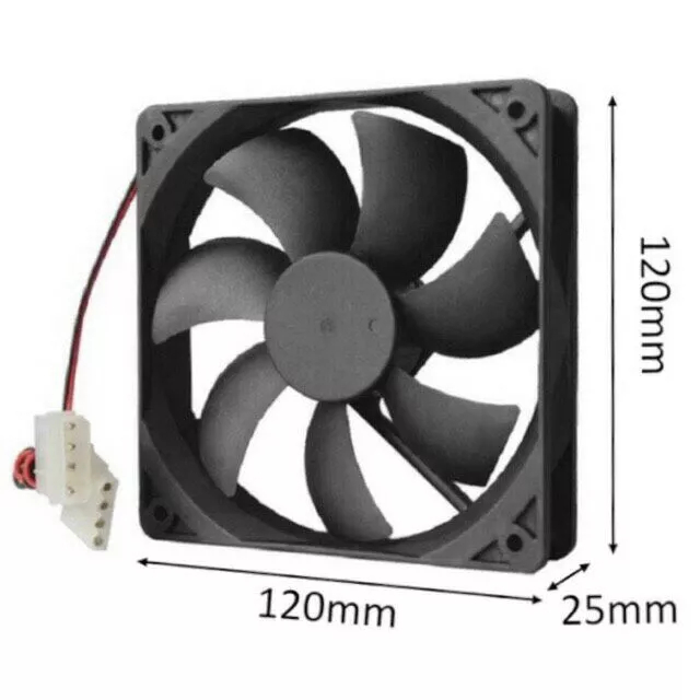 🛵🛵มีส่งด่วน🛵🛵พัดลม ระบายความร้อนใน CPU  12V ขนาด 8 CM / 12 CM พัดลมคอมพิวเตอร์