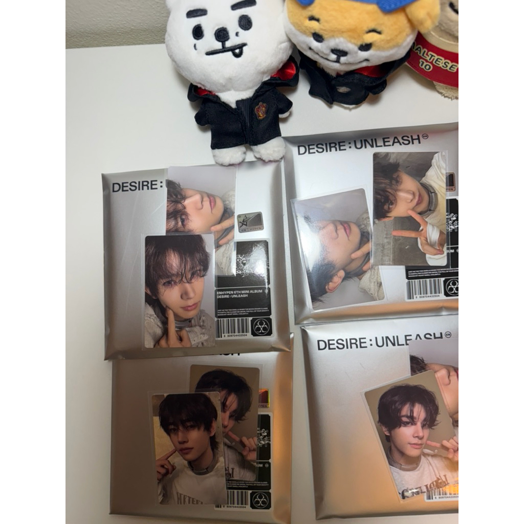 การ์ดแท้ ENHYPEN Bad Desire- ENGENE Ver ฮีซึง จองวอน เจย์ เจค ซองฮุน ซอนอู นิกิ
