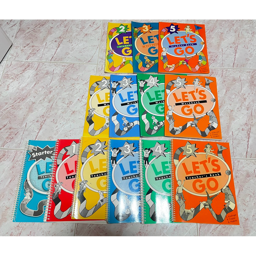 หนังสือภาษาอังกฤษ Let’s go