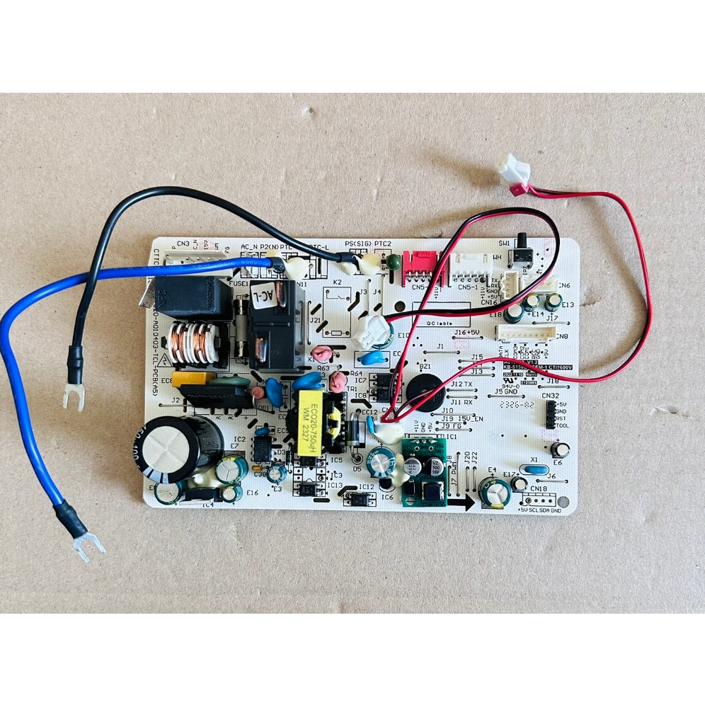 #ทีซีแอล TCL แผงบอร์ดแอร์ทีซีแอล แผงวงจรคอยล์เย็น (Indoor PCB) พาร์ท 31101-001707 ตรงรุ่น TAC-PRO13P