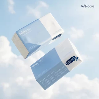 ล็อตใหม่‼️Welcare Premium Soft Facial Tissue ทิชชู่เช็ดหน้าเกรดพรีเมียม แพ็ค 1,560 แผ่น/หิ้ว นุ่มๆ