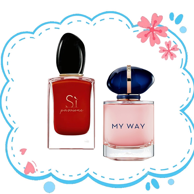 น้ำหอม Si EDP 100ml / My Way EDP 90ml น้ำหอมผู้หญิงยอดนิยม หอมหวานหรู ติดทนนาน เลือกกลิ่นได้ ของแท้พร้อมส่ง