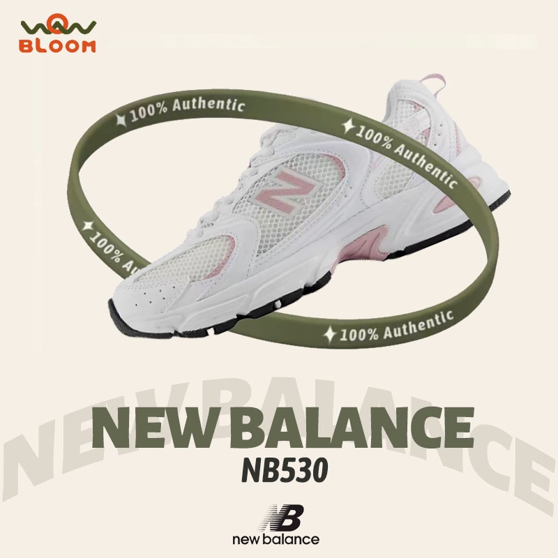 New Balance 530 U530CSA White Pink รับประกันแท้ 💯
