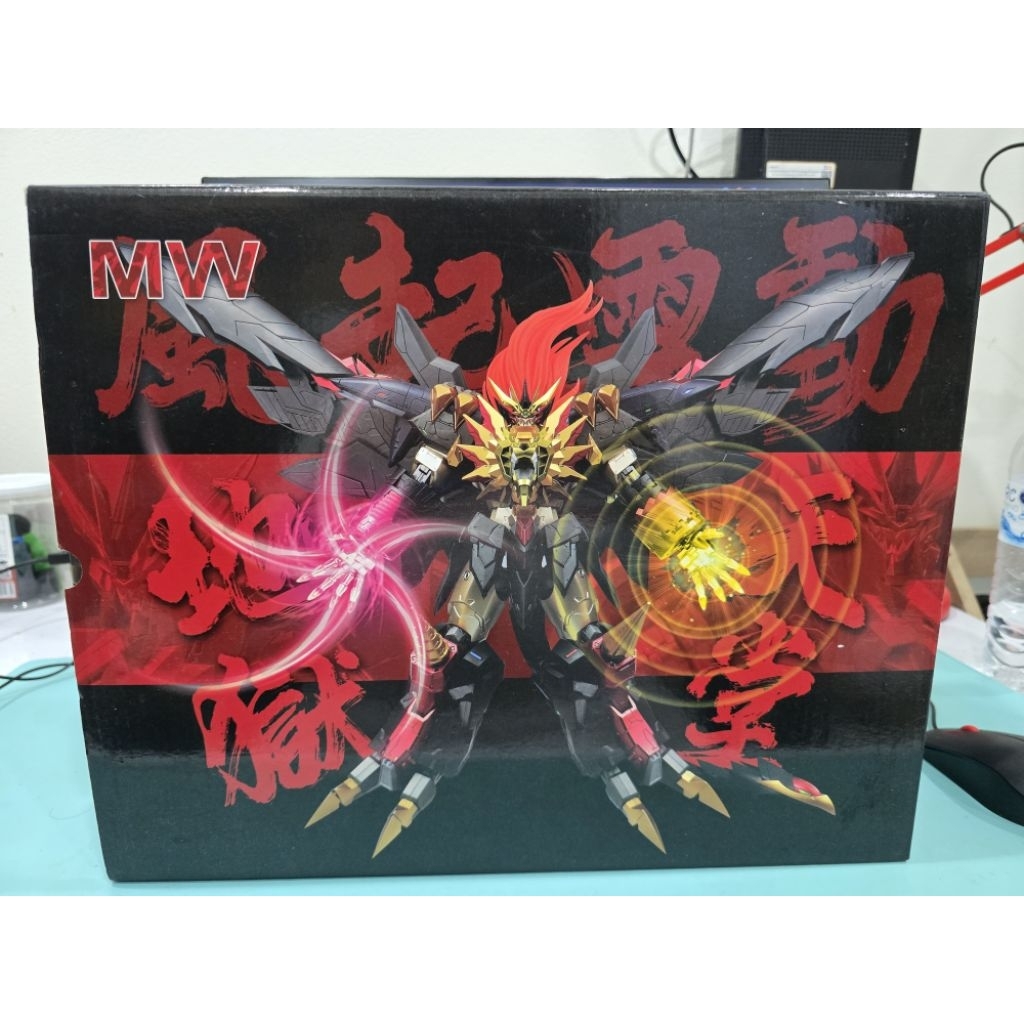 MW Model Genesic GaoGaiGar +  AMAKUNI Kizin Genesic Gaogaigar Option Parts Set.สินค้ามือ 2