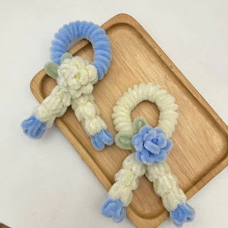 [Nnod shop’] พวงมาลัยจิ๋วลวดกำมะหยี่ พวงมาลัยไหว้ครู ไหว่พ่อ-แม่ สงกราน งานhandmade