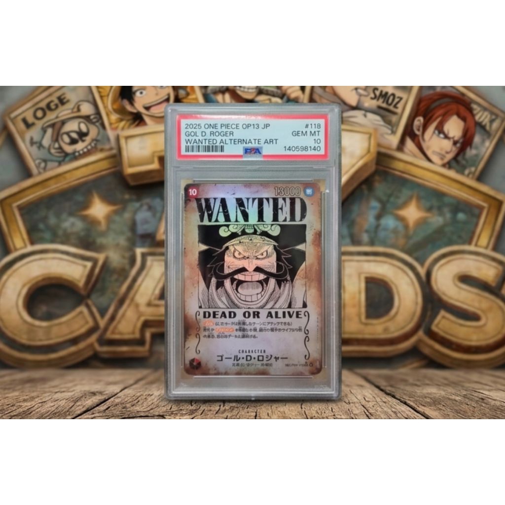 ONE PIECE CARDS PSA10 ของแท้ 100%