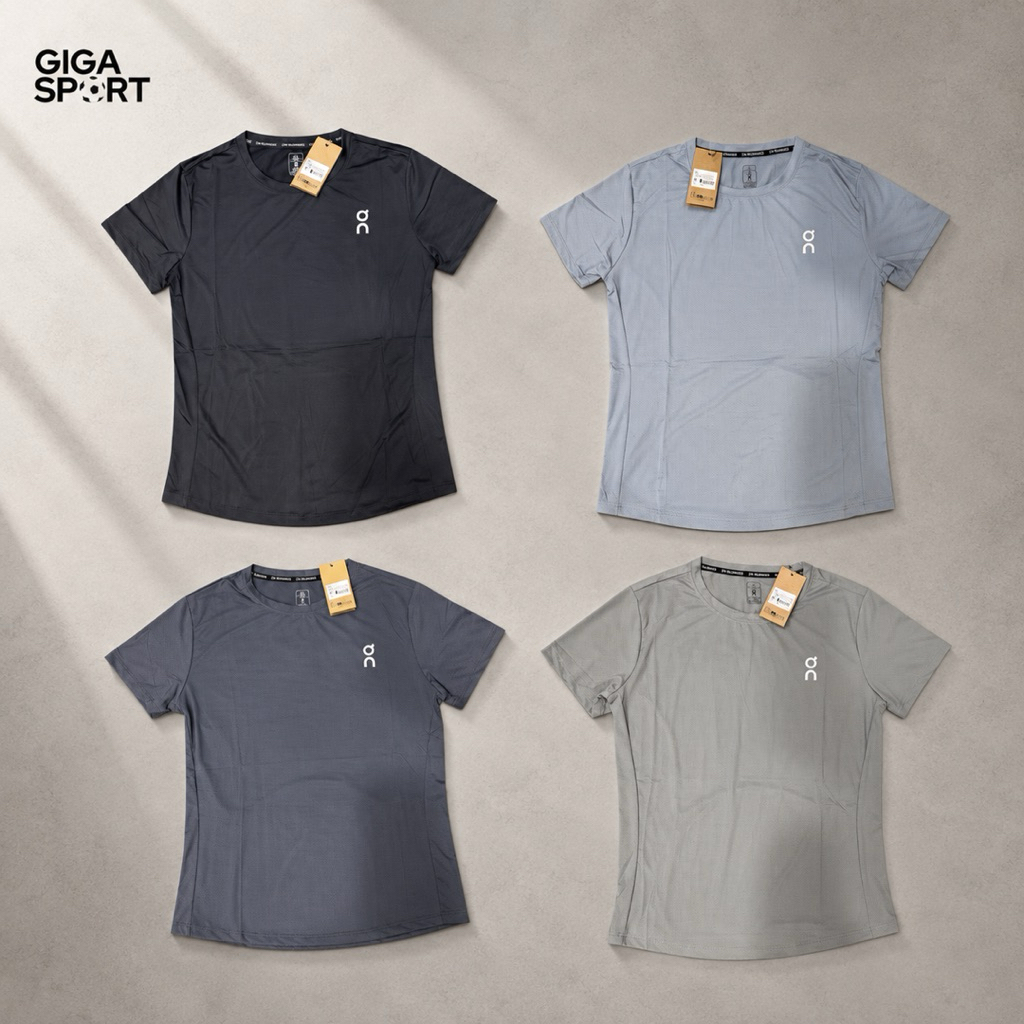 เสื้อยืดแขนสั้น on เสื้อกีฬาผู้หญิง ผ้านิ่ม ใส่สบาย ไม่ระคายเคือง คลาสสิค (ภาพถ่ายจากสินค้าจริง)