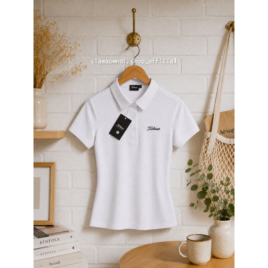 ‼️SALE‼️⛳Women's Golf Polo Shirt เสื้อกอล์ฟหญิง คอปก ใส่ตีกอล์ฟ เนื้อผ้าดีมาก มีความยืดหยุ่น เหมาะสำหรับใส่เล่นกอล์ฟ