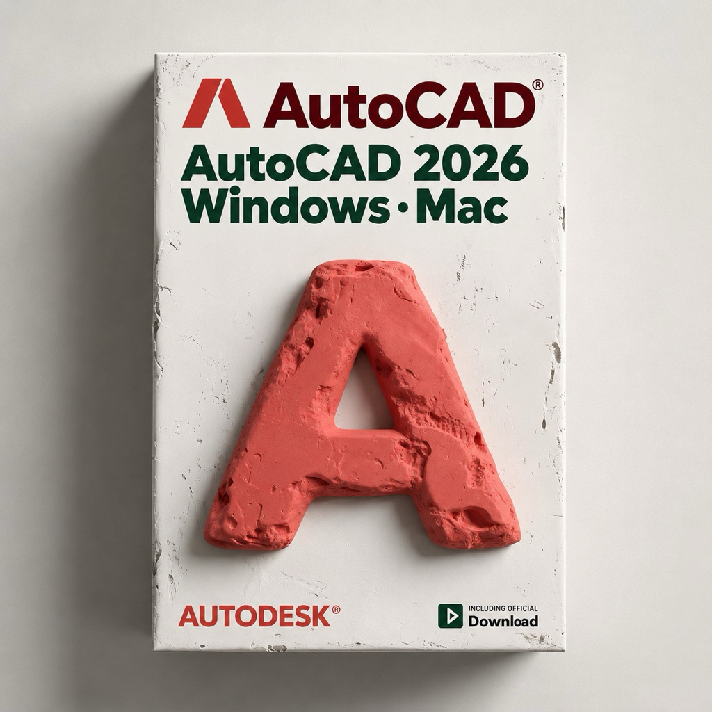 autocad 2024~2027 ของแn้ 100% สำหรับ win/mac(คนไทยขาย)